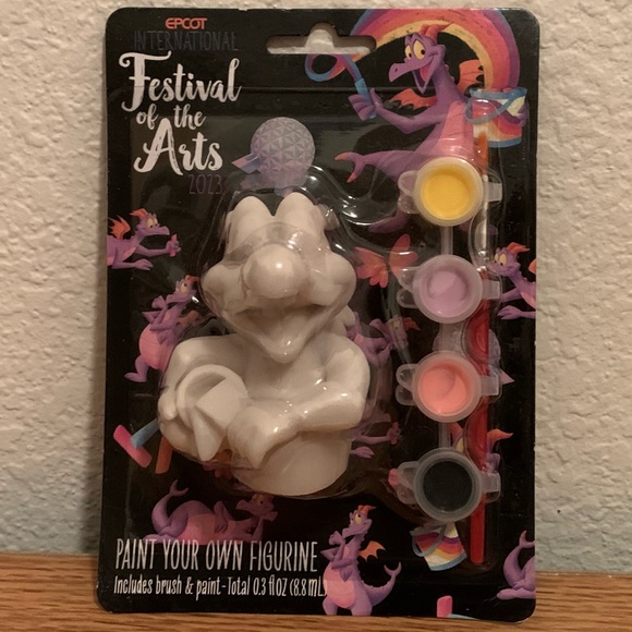🎨 EPCOT’s Figment Festival of the Arts 2023 Figurine and Paint Set - Picture 3 of 3